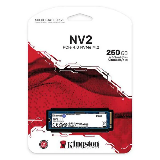 SSD накопитель 250Gb Kingston NV2 SNV2S/250G