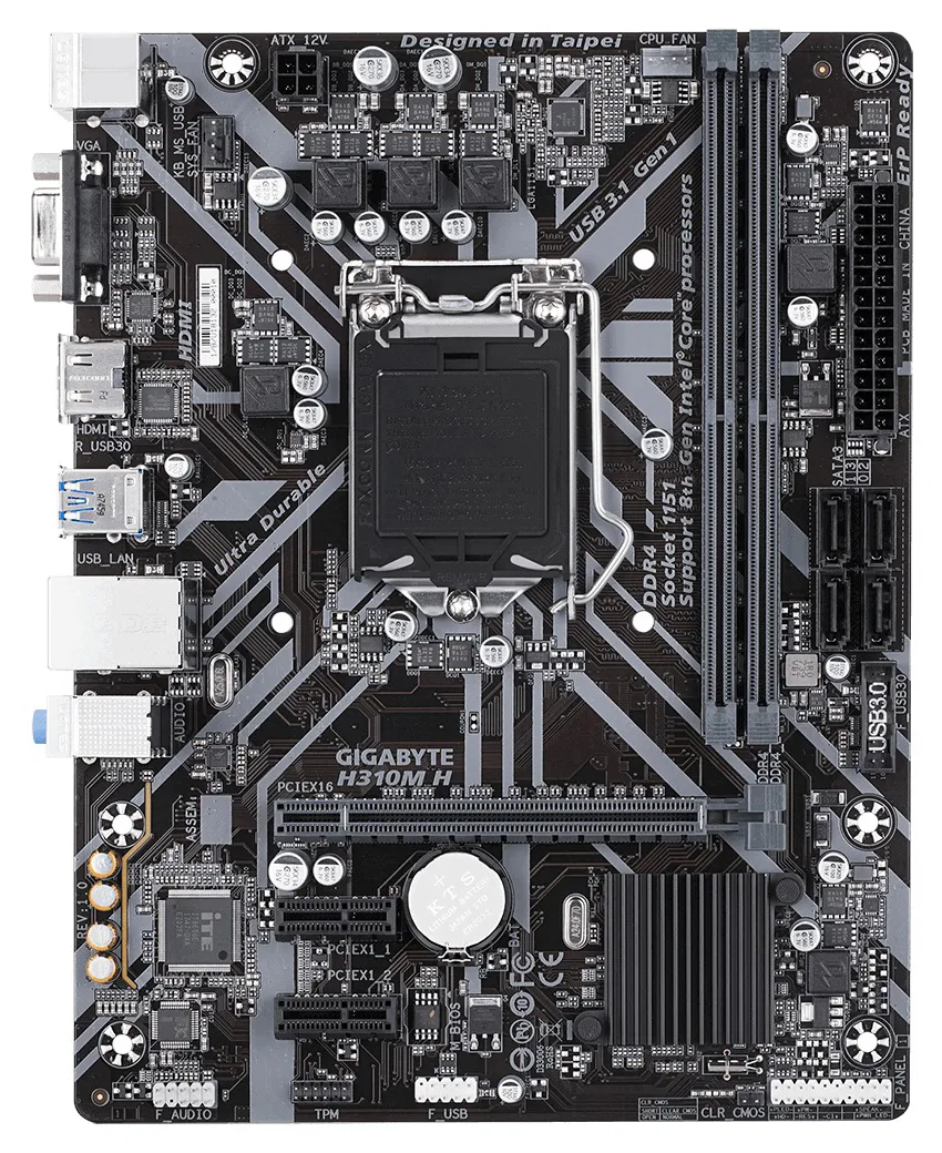 Материнская плата Gigabyte H310M H