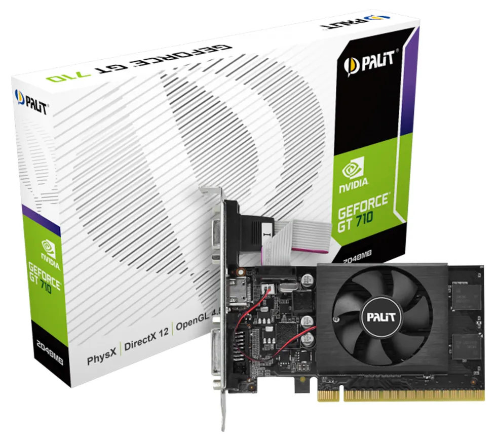 Видеокарта 2Gb PALIT GT710 NE5T7100HD46-2087F