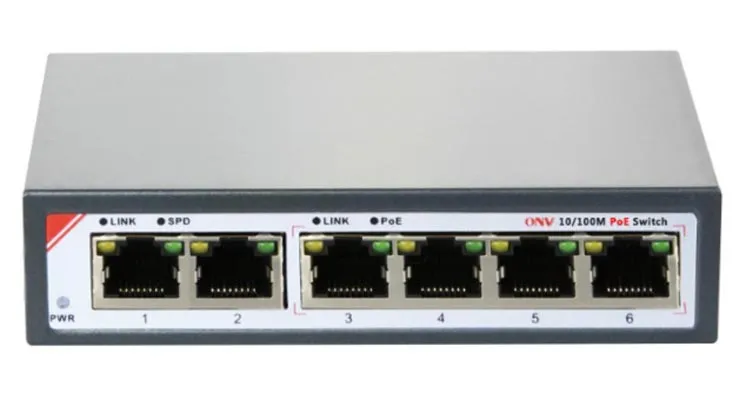 Коммутатор ONV PoE POE31064PL