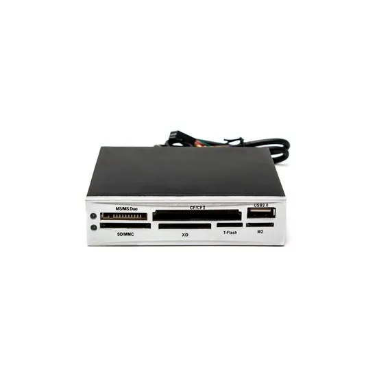 Картридер Deluxe DCi01SL Серебристый