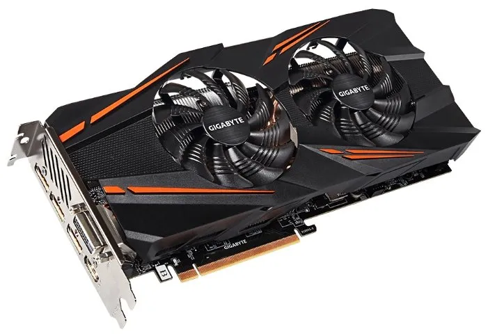 Видеокарта Gigabyte GTX 1070 GV-N1070WF2OC-8GD