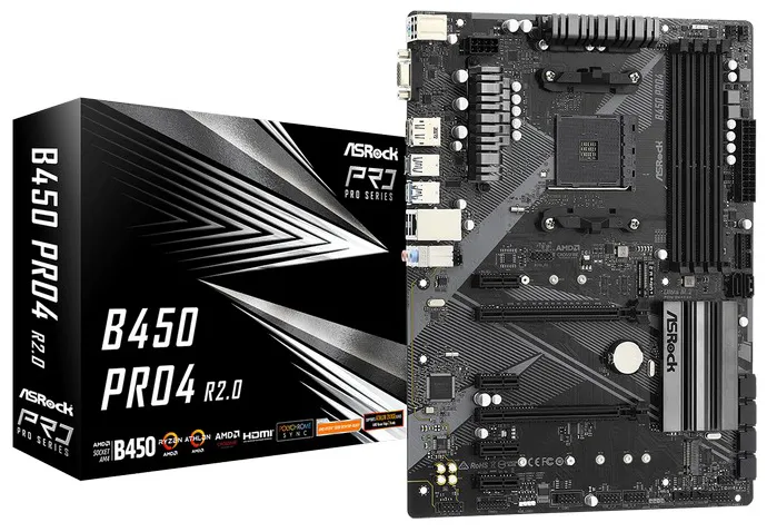 Материнская плата ASRock B450 PRO4 R2.0