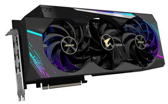 Видеокарта 12Gb GIGABYTE RTX3080Ti GV-N308TAORUS X-12GD