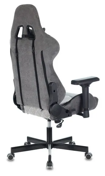 Игровое компьютерное кресло Zombie VIKING 7 KNIGHT Fabric серый Loft