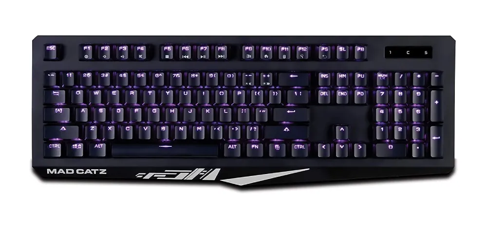 Клавиатура USB Mad Catz STRIKE 4 MX red