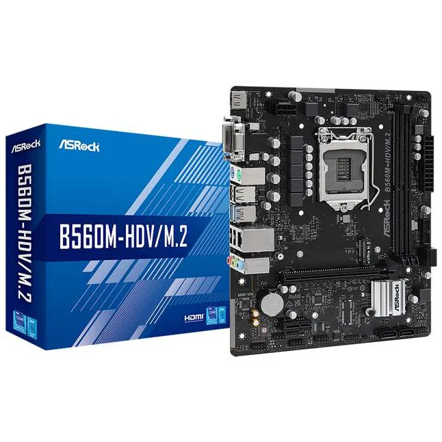 Материнская плата ASRock B560M-HDV/M.2