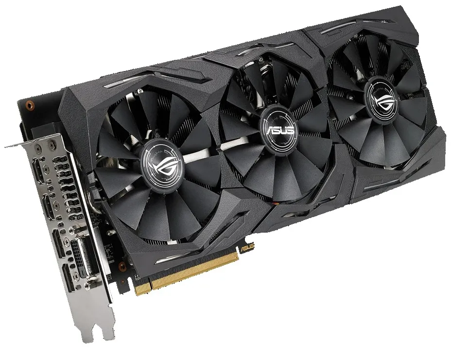 Видеокарта Asus RADEON RX 580 8Gb ROG-STRIX-RX580-O8G-GAMING