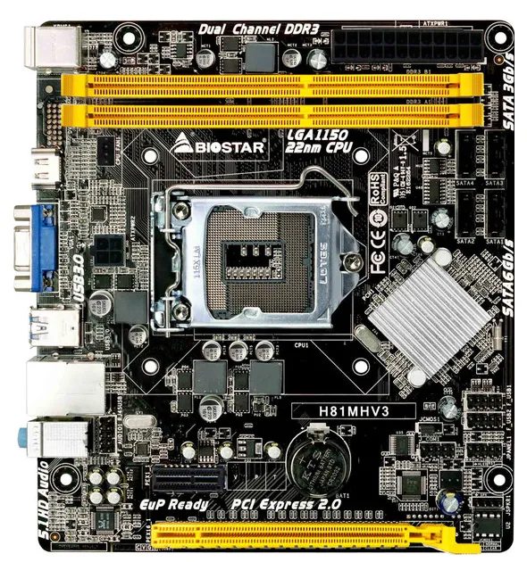 Материнская плата Biostar H81MHV3