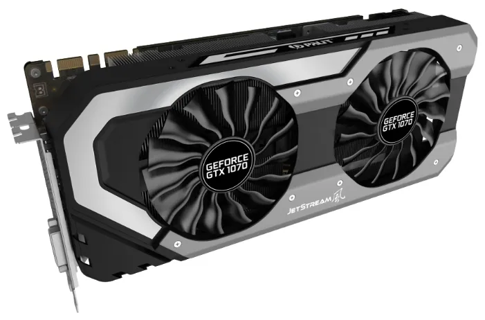 Видеокарта 8 GB Palit GeForce GTX 1070 JetStream
