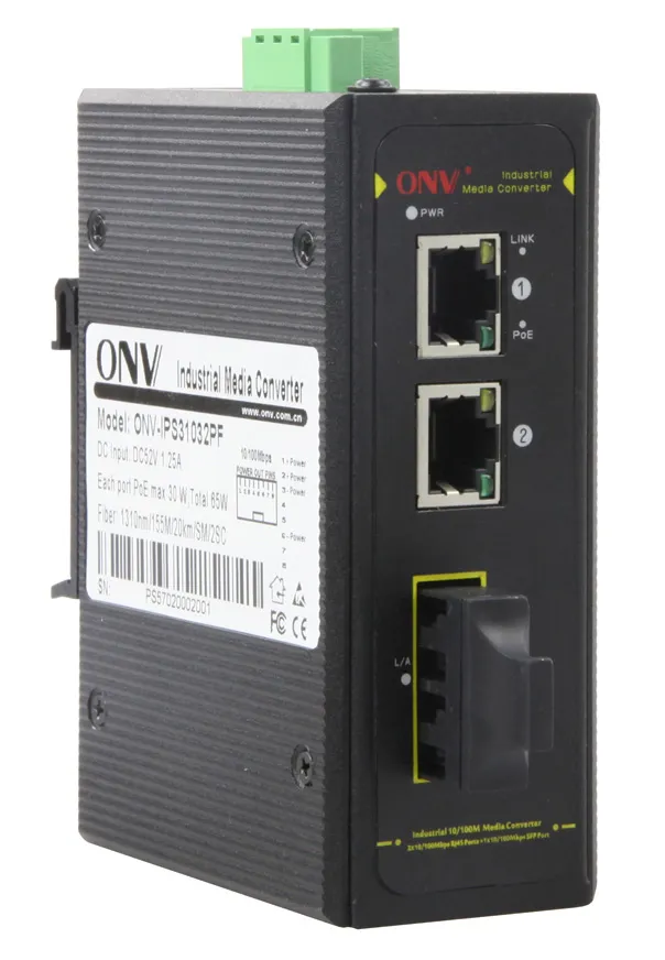 PoE коммутатор индустриальный ONV IPS31032P-S