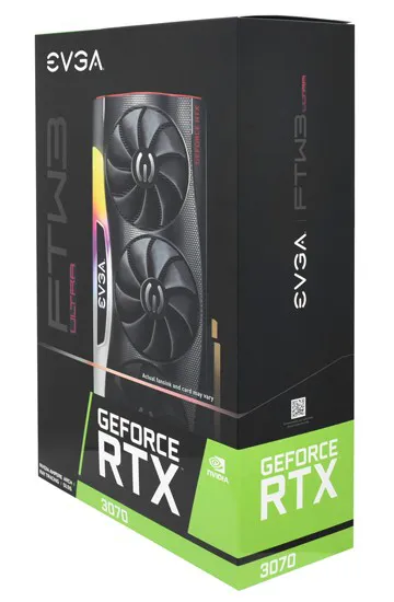 Видеокарта 8 GB EVGA RTX 3070 FTW3 ULTRA GAMING 08G-P5-3767-KR