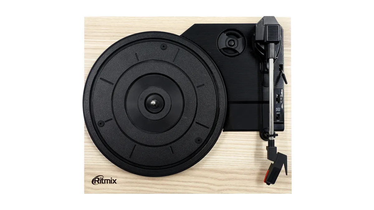 Проигрыватель виниловый Ritmix LP-240 светлое дерево