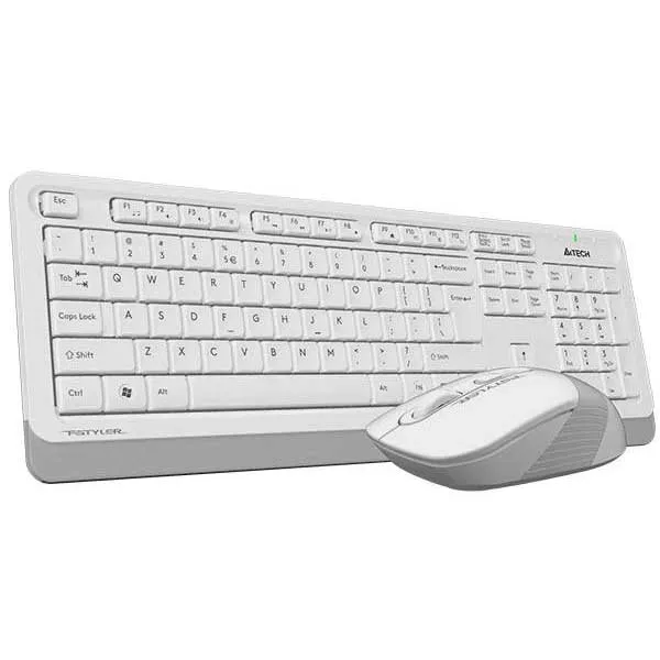 Клавиатура+мышь A4tech FG1010S-White