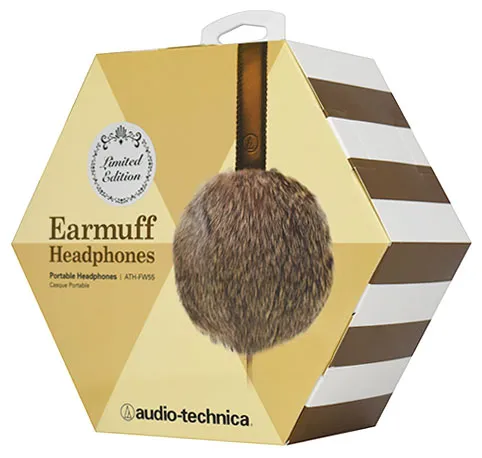 Наушники Audio-Technica ATH-FW55 BW brown