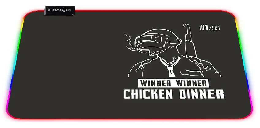 Коврик для мыши X-game Chicken Dinner (Led)
