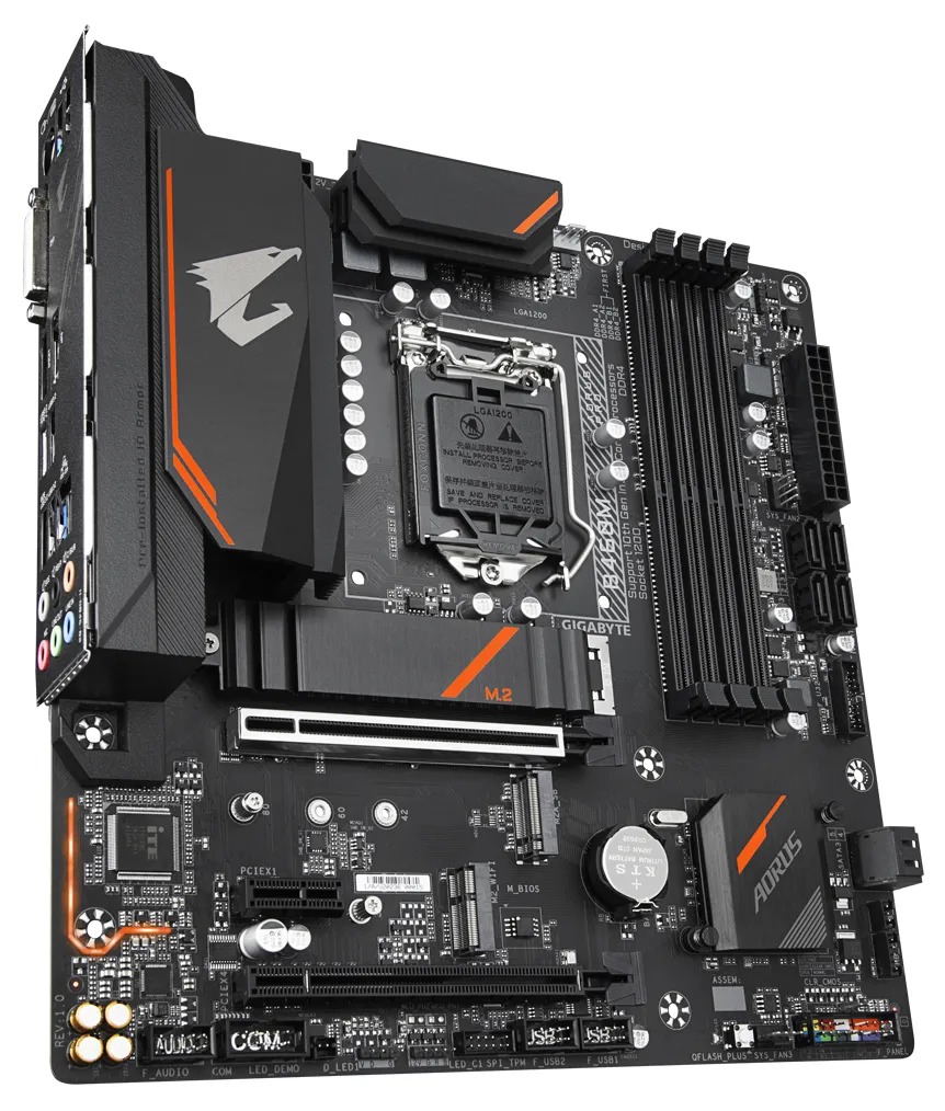 Материнская плата GIGABYTE B460M AORUS PRO