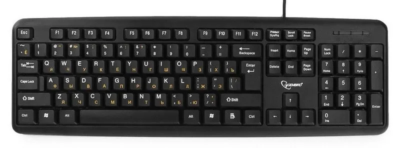 Клавиатура Gembird KB-8320U-BL black