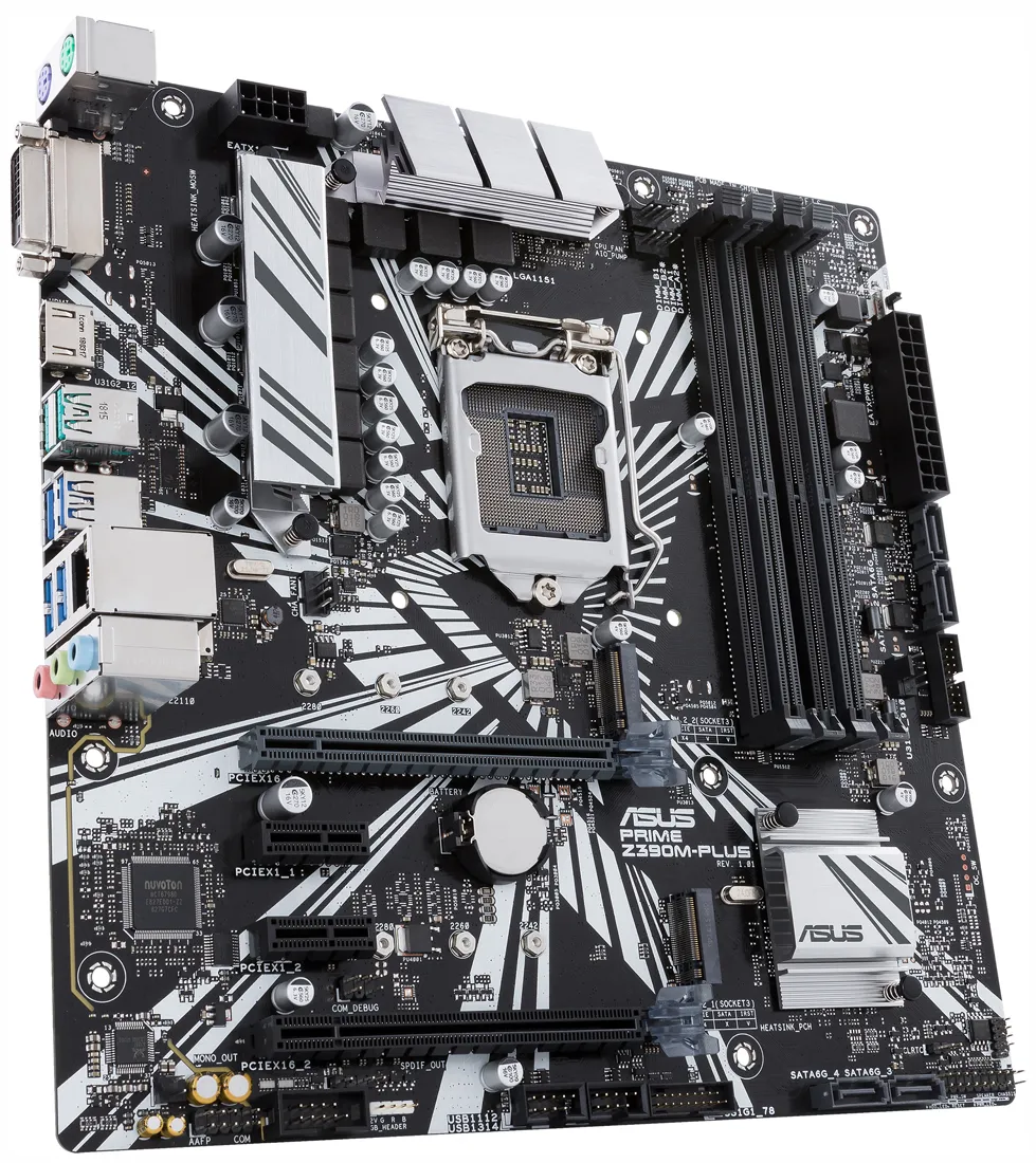 Материнская плата Asus PRIME Z390M-PLUS
