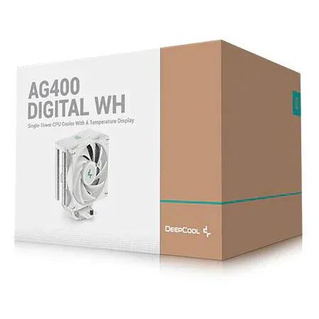 Кулер для процессора Deepcool AG400 DIGITAL WH