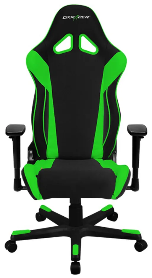 Игровое компьютерное кресло DX Racer OH/RW106/NE Черный-зеленый
