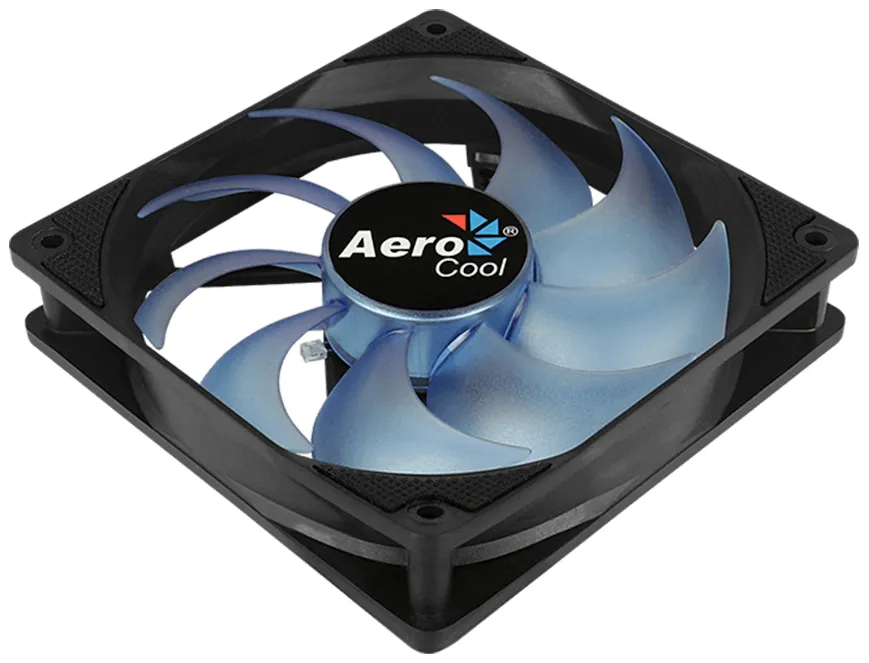 Кулер для кейса AeroCool Motion 12 plus Blue