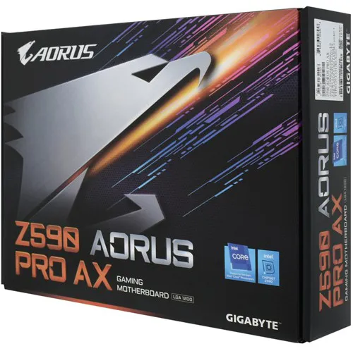 Материнская плата Gigabyte Z590 AORUS PRO AX