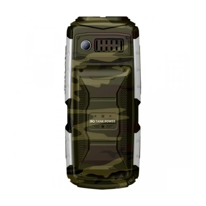 Мобильный телефон BQ-2430 Tank Power Камуфляж+Золото