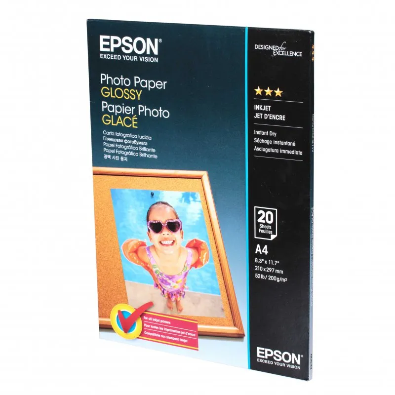 Фотобумага A4 Epson C13S042538