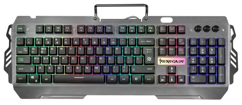 Клавиатура проводная игровая Defender Renegade GK-640DL RGB