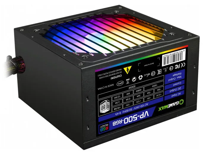 Блок питания GameMax VP-500-RGB
