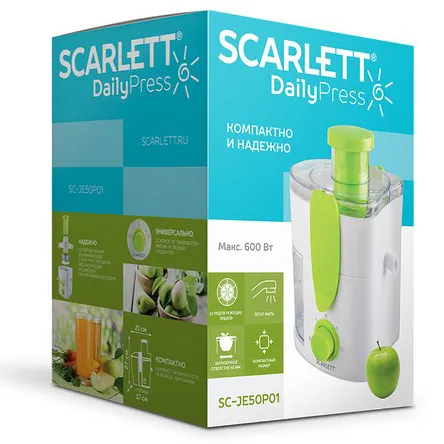 Соковыжималка Scarlett SC-JE50P01
