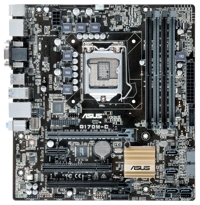 Материнская плата ASUS Q170M-C