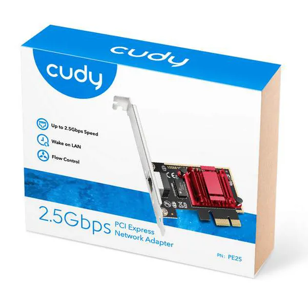 Сетевой адаптер CUDY PE25
