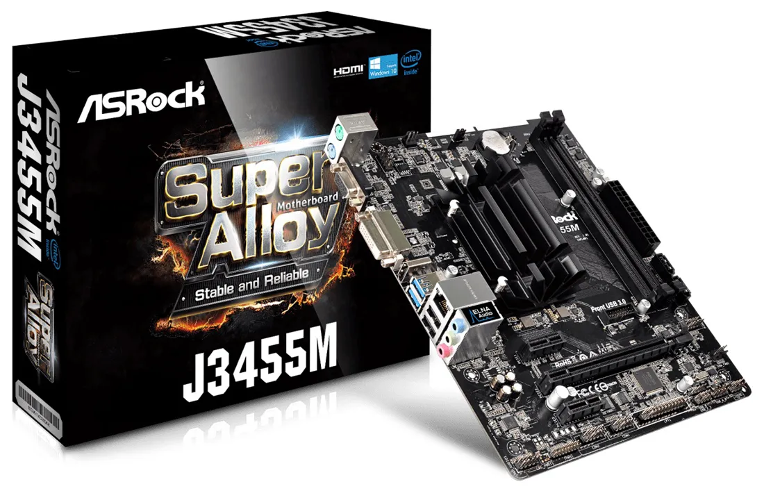 Материнская плата ASRock J3455M