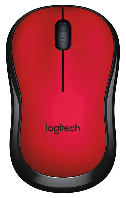 Мышь беспроводная Logitech M220 Silent Red