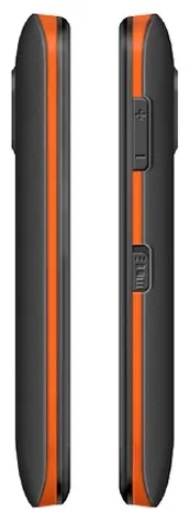 Мобильный телефон Texet TM-B117 черный-оранжевый