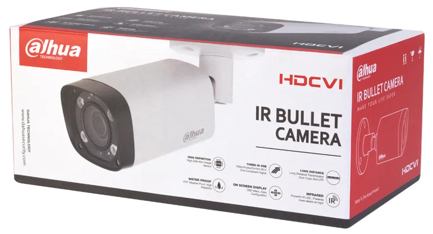 Цилиндрическая HDCVI камера Dahua DH-HAC-HFW2231RP-Z-IRE6