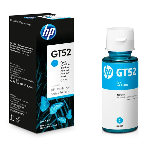 Чернила HP M0H54AE GT52 Cyan