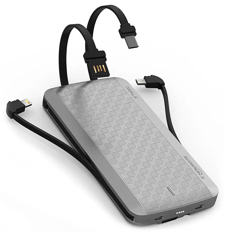 Внешний аккумулятор iWalk UBT8000X Silver