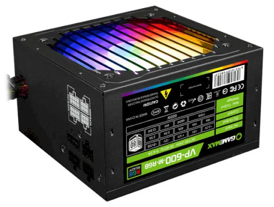 Блок питания GameMax VP-600-M-RGB