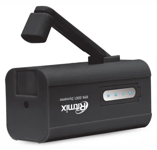 Внешний аккумулятор Ritmix RPB-5001 Dynamo 5000 mAh black
