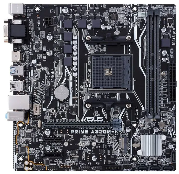 Материнская плата Asus PRIME A320M-K