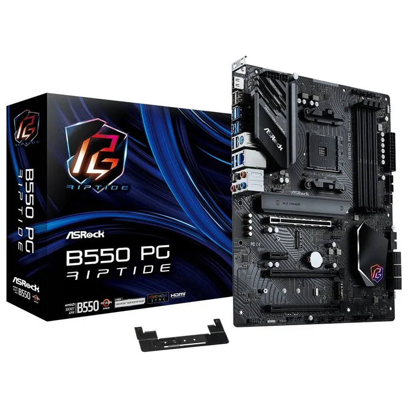Материнская плата ASRock B550M PG RIPTIDE