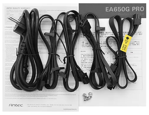 Блок питания Antec Earthwatts Gold Pro EA650G PRO EC