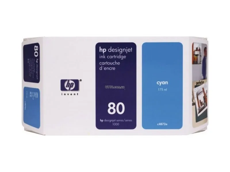 Картридж HP C4872A №80 Голубой