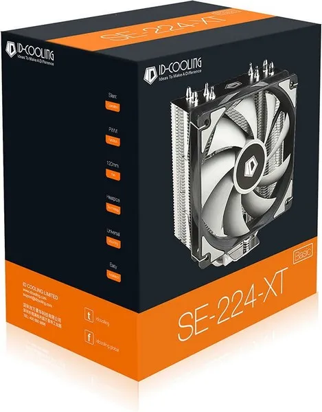 Кулер для процессора ID-COOLING SE-224-XT-B