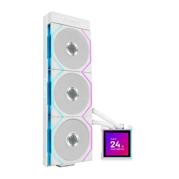 Водяное охлаждение Lian Li HydroShift II LCD-S 360TL White G89.GHS2LCDS36TFW.00