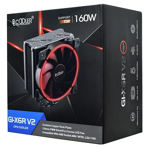 Система охлаждения для процессора PCCooler GI-X6R V2