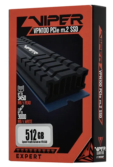 SSD накопитель 512 GB Patriot Viper VPN100 VPN100-512GM28H